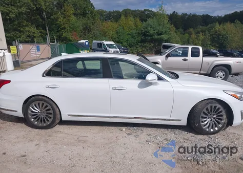 2017 Genesis G90 3.3T Premium из США, поврежденный, VIN KMHG34JA0HU024383